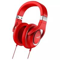 Наушники Genius HS-610, mini jack 3.5 mm, red