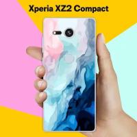 Силиконовый чехол на Sony Xperia XZ2 Compact Акварель / для Сони Иксперия Икс Зет 2 Компакт