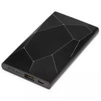 Портативный аккумулятор Xoopar Geo Wireless 5000 mAh, черный