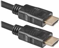 Кабель Defender HDMI - HDMI, 20 м, черный