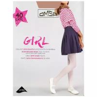 Колготки детские OMSA kids GIRL 40 den, капроновые для девочек, цвет Caramello, размер 9-12