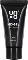 Полиакриловый гель UNO MIXGEL Clear, прозрачный, 30г