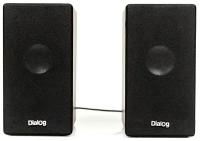 Колонки DIALOG Stride AST-20UP BLACK - акустические колонки 2.0, 6W RMS, черные, питание от USB