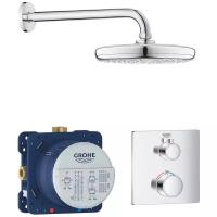 Душевой комплект Grohe Grohtherm 34728000, хром хром 1500 мм