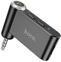 Bluetooth-приемник HOCO E58 Magic, 140 мАч, Jack 3.5мм/Bluetooth, Черный