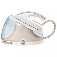 Парогенератор Philips GC8651 PerfectCare Aqua Silence белый/бежевый/голубой