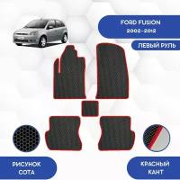 Комплект Ева ковриков SaVakS для Ford Fusion 2002-2012 С левым рулем / Форд Фьюжн 2002-2012 / Авто / Аксессуары / Ева / Эва