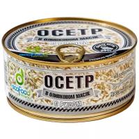 Ecofood Ecofood Осетр с рисом в оливковом масле, 290 г, 290 г