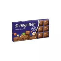 Шоколад Schogetten Praline Noisettes молочный с ореховым пралине из фундука порционный