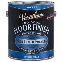 Лак Varathane Crystal Clear Floor Finish Matte полиуретановый crystal clear 3.78 л