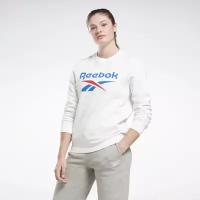 Свитшот Reebok RI BL Fleece Crew, размер S, белый