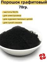 Порошок графитовый 70гр