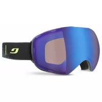 Очки горнолыжные Julbo Skydome Black-Yellow/Reactiv 2-4 Polarized Flash Blue (US:XXL)