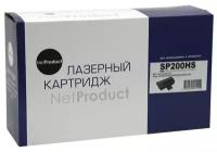 Картридж NetProduct (N-SP200HS) для Ricoh Aficio SP200N/SP202SN/SP203SFN, 2,6K