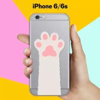 Силиконовый чехол на Apple iPhone 6/6s Лапа / для Эпл Айфон 6/6с