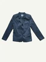 Пиджак для девочки школьный, серый, Рост 152