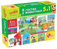 Lisciani. Carotina Preschool. Игра "В гостях у животных 5в1"