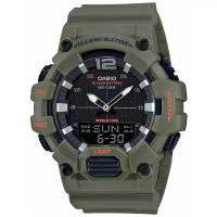 Наручные часы CASIO Collection HDC-700-3A2, зеленый, черный