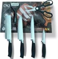 Ножи кухонные. Наборы на 6 предметов CRONIER CR-009