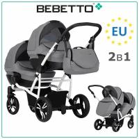 Коляска для двойни Bebetto42 Comfort (2 в 1) 04_BIA