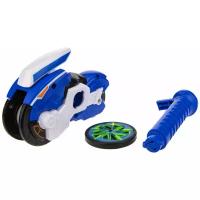Игровой набор Hot Wheels игрушечный мотоцикл с колесом-гироскопом синий