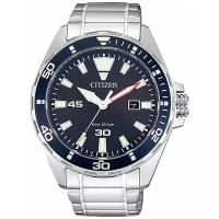 Наручные часы CITIZEN мужские BM7450-81L кварцевые, водонепроницаемые, индикатор запаса хода, подсветка стрелок