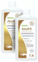 Комплект Антисептическое средство Alsoft R Premium (Алсофт Р Премиум) 1 литр х 2 шт