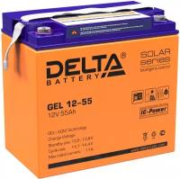 Аккумуляторная батарея DELTA BATTERY GEL 12-55