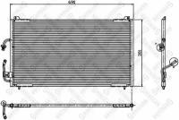 10-45216-315 радиатор кондиционера на Пежо Peugeot 406 all 99