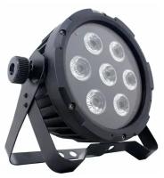 Nightsun SPC210M1 световой прибор LED PAR 7 x 10W (RGBWA 5 в 1), звук. актив, DMX512, авто