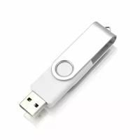 USB флешка, USB flash-накопитель, Флешка Twist, 8Гб, белая, арт. F01 USB 2.0 5шт
