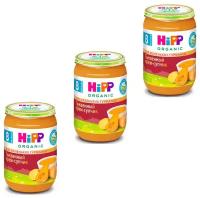 Пюре HiPP Organic тыквенный крем-супчик с 8 мес., 190 гр., 3 шт
