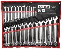 Набор ключей комбинированных 6-32 мм YATO YT-0365, 25 шт. сатин