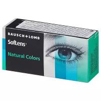 SofLens Natural Colors (2 линзы) (-6.00/Темно-зеленый (Emerald)/8.7)