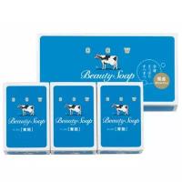 COW BRAND Blue Beauty SOAP Молочное туалетное мыло с ароматом жасмина, подарочный набор 3шт * 85гр