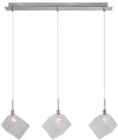 Подвесной светильник Benetti Kubo хром/белый, 3хG9, коллекция MOD-030