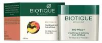 Biotique Отшелушивающая маска-пленка Био Персик Clarifying & Refining Peel-off Mask