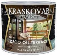 Масло Kraskovar Deco Oil Terrace, графит, 2.2 л