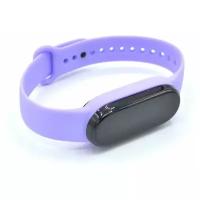 Ремешок силиконовый для фитнес-браслета Xiaomi Mi Band 5, фиолетовый