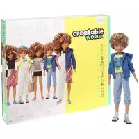 Кукла Mattel Creatable World Deluxe Character Kit Customizable Doll, 29 см, dc-220