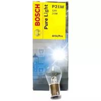 Лампа Накаливания 10Шт В Упаковке P21w 12V 21W Ba15s Pure Light (Стандартные Характеристики) Bosch арт. 1987302201