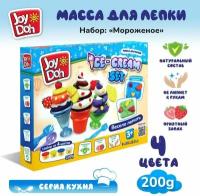 Масса для лепки Joy Doh набор ICE-CREAM SET Мороженое ICEC-200 pot