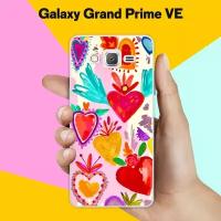 Силиконовый чехол на Samsung Galaxy Grand Prime VE Узор 13 / для Самсунг Галакси Гранд Прайм ВЕ Дуос