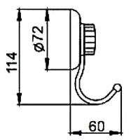 Крючок Frap F3905