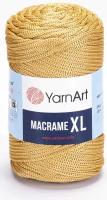 Пряжа YarnArt Macrame XL золотистый (155), 100%полиэстер, 130м, 250г, 1шт