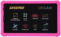 Планшет Digma Kids 81 — 64Gb Pink Wi-Fi 3G Bluetooth Android CS8233MG