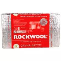 Каменная вата Rockwool Сауна Баттс 1000x600х100мм 4 шт