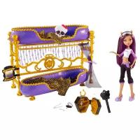 Набор Monster High Клодин Вульф в спальне, 27 см, W2577