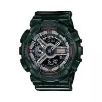 Наручные часы CASIO G-Shock GMA-S110MC-3A, черный, зеленый