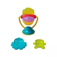 Набор для ванной Playgro Deluxe Spinning Bath Wheel (0184964), голубой/зеленый/красный